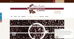 Desktop Screenshot of caffegiovannacci.it